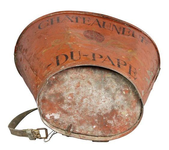 Mid 19th Century Grape Basket From the Chateauneuf Du-Pape in France - 5