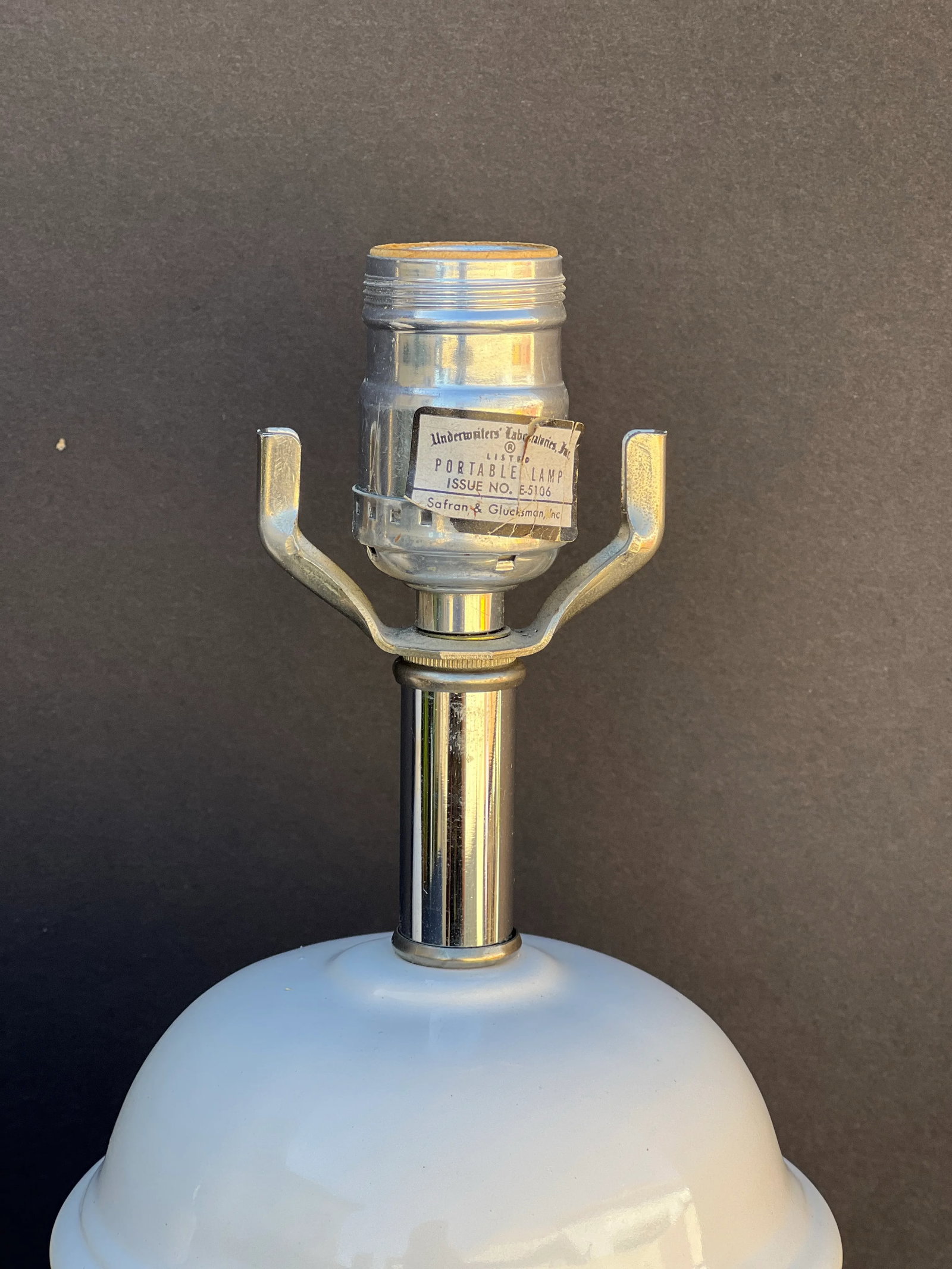 Mid-Century Ceramic Table Lamps, Pair - 4