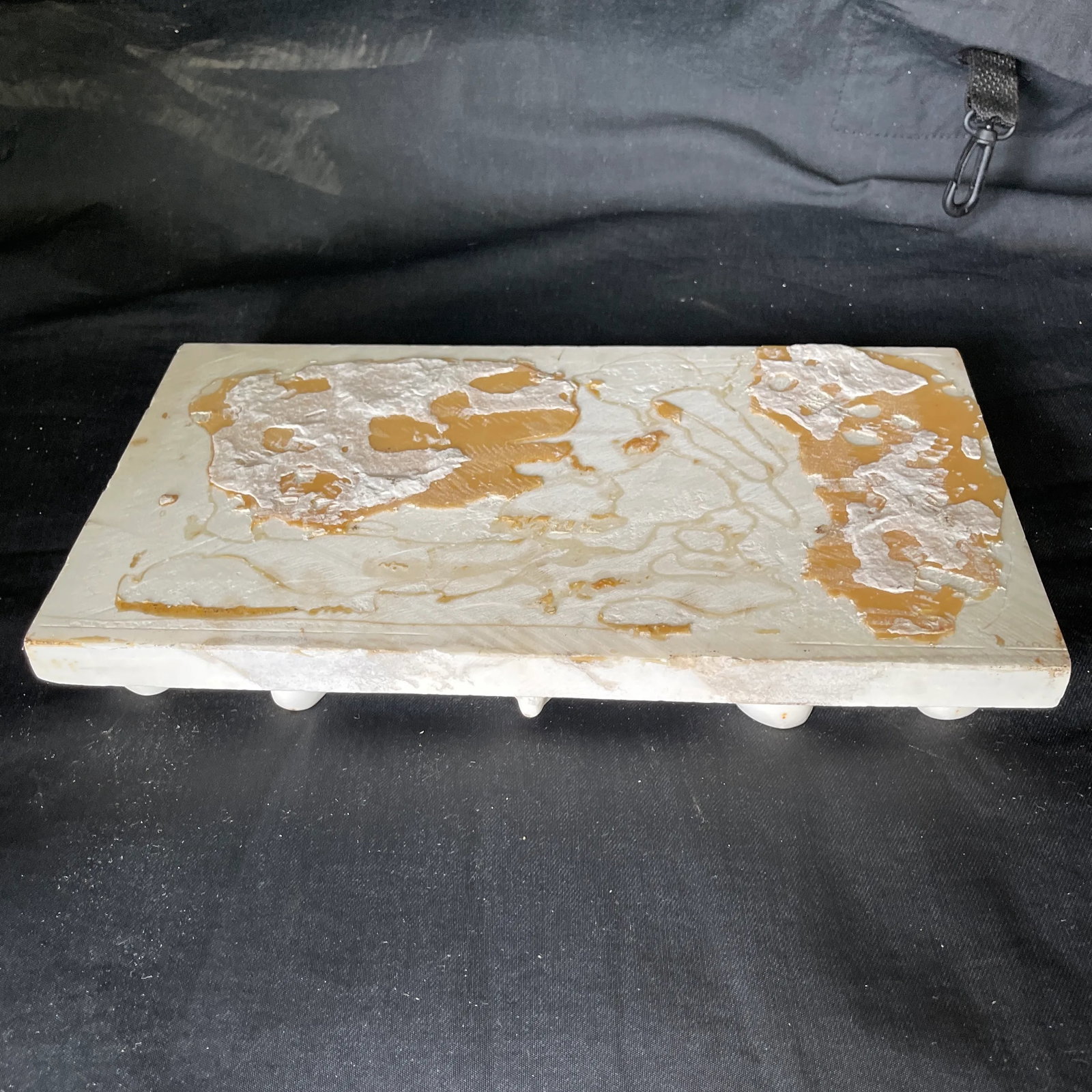 Late 19th Century Antique Classical Carved Marble Urn Plaque - 3