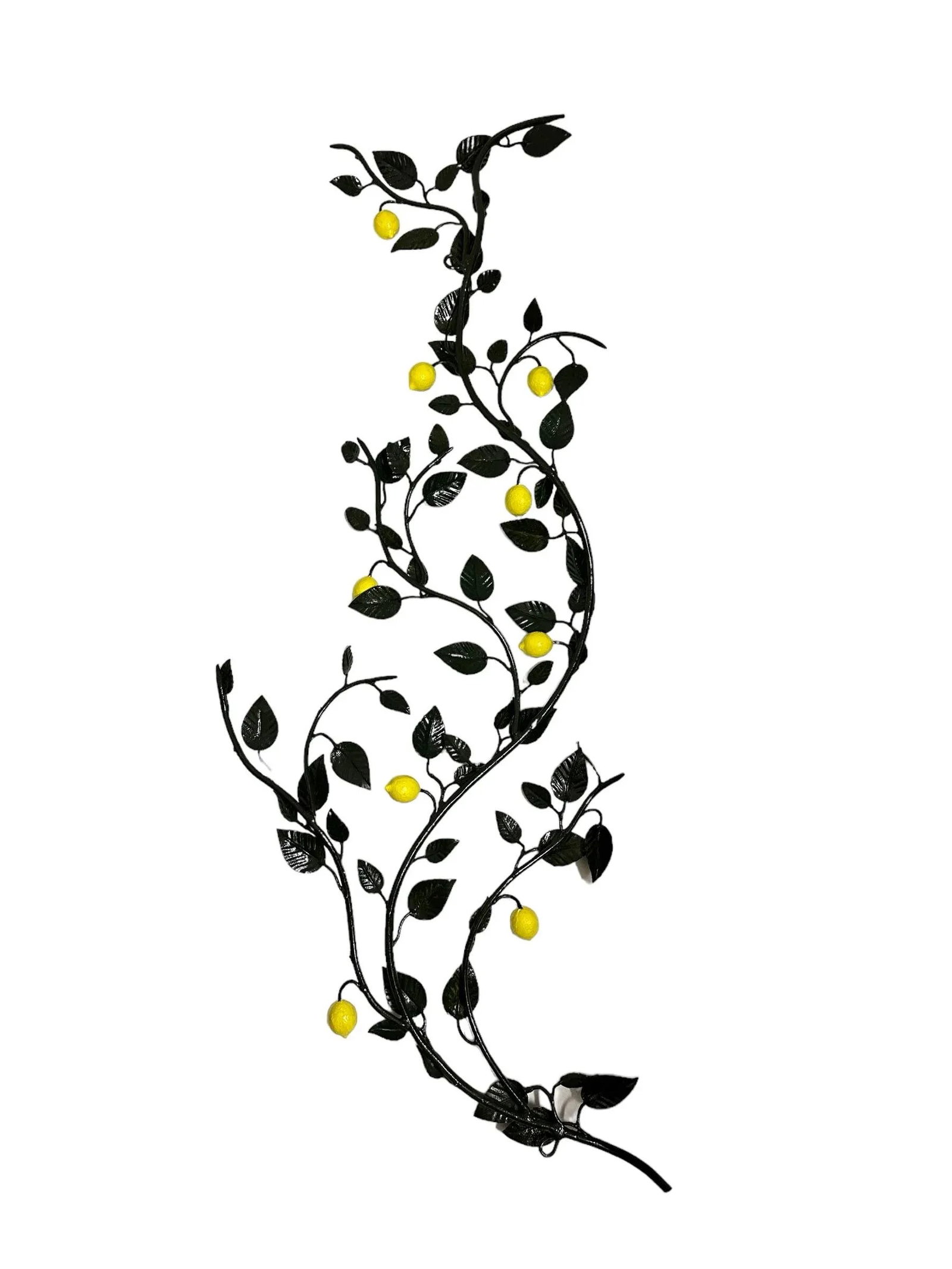 Antique Italian Iron Work Lemon Tree Wall Art - 4