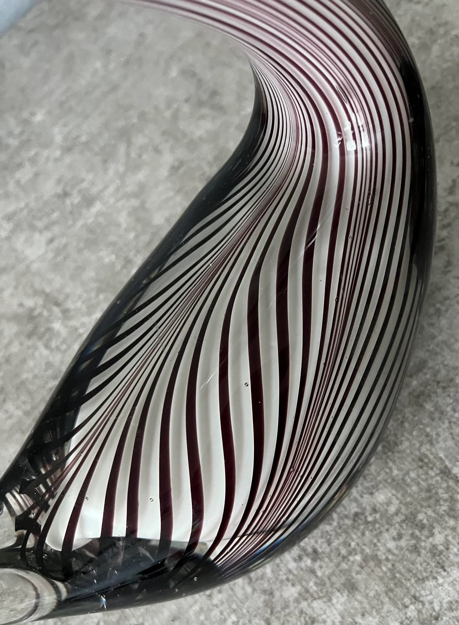 1960s Murano Art Glass Swan- Attributed to Cenedese - 7