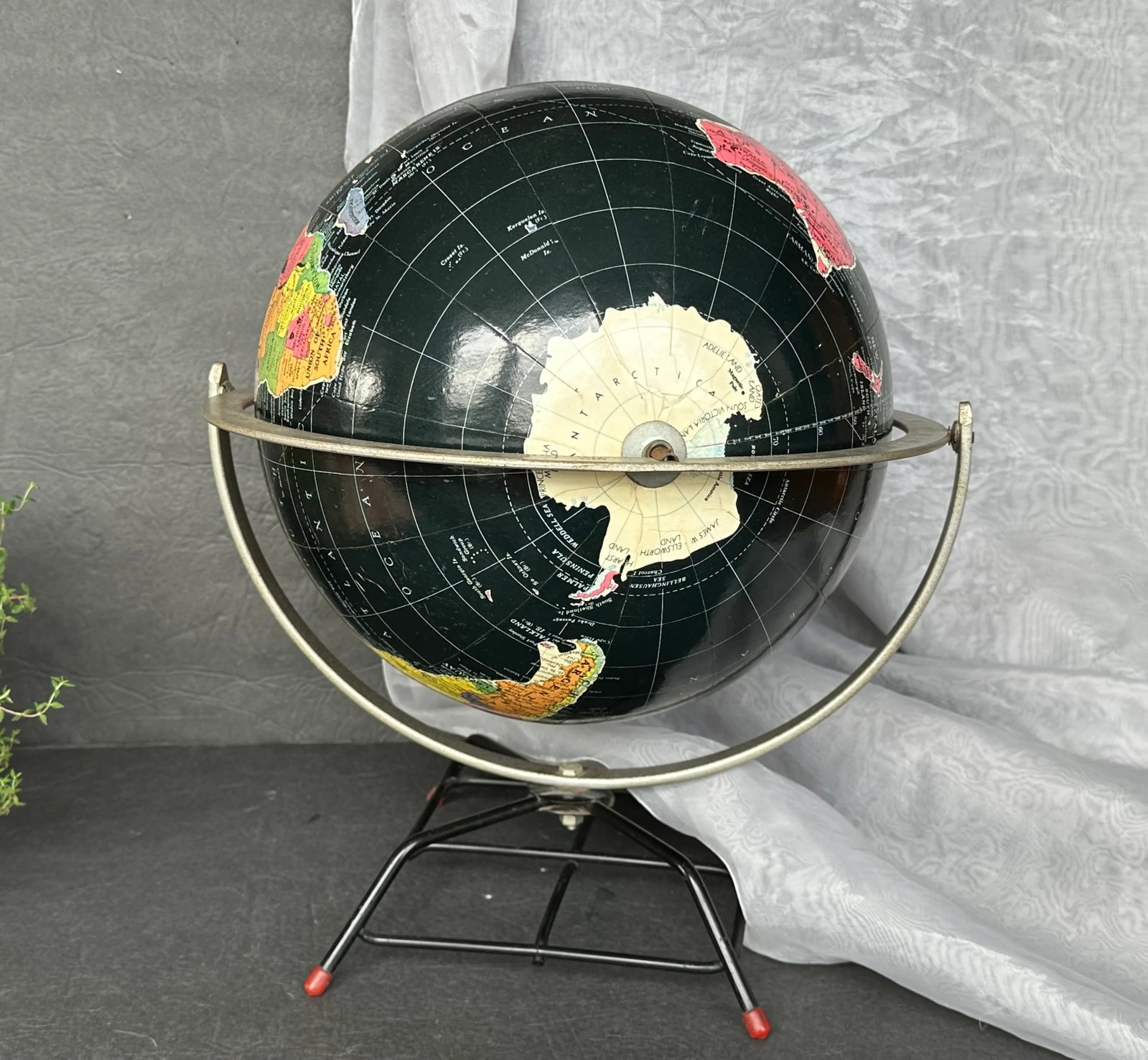 Replogle Black Ocean Starlight World Globe - 4
