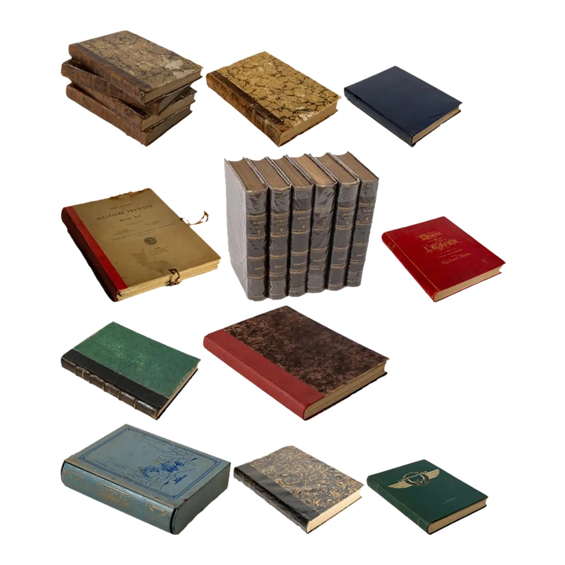 Vintage Book Collection Set of 19 Pieces (1 of 12)