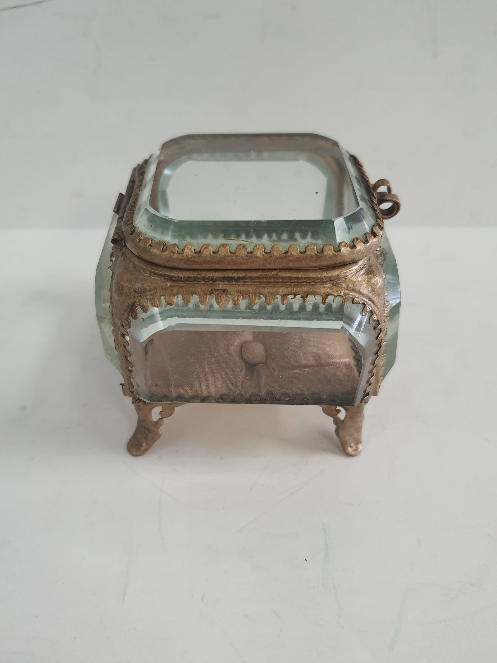 Antique French Trinket Box/Ormolu - 6