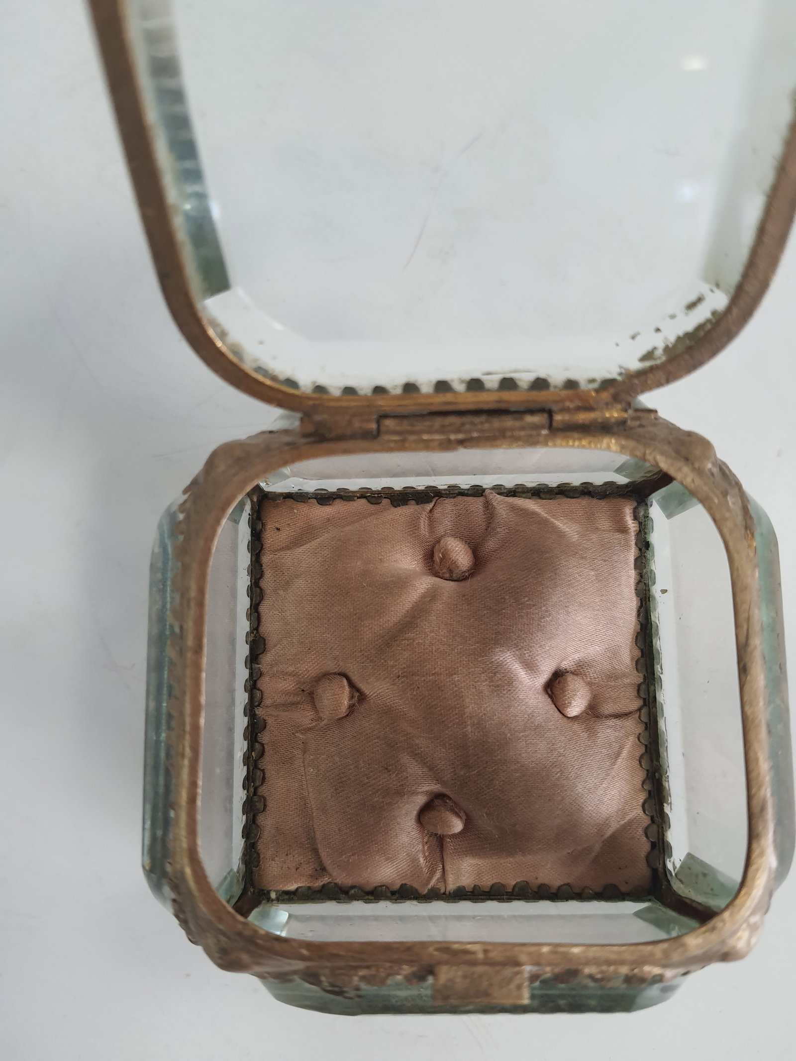 Antique French Trinket Box/Ormolu - 7
