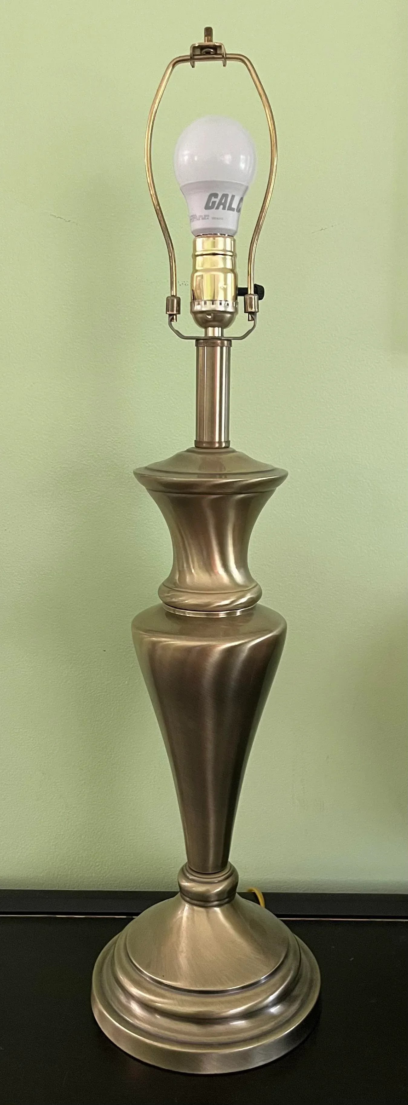 1970s Tall Stiffel Brass Table Lamp - 5