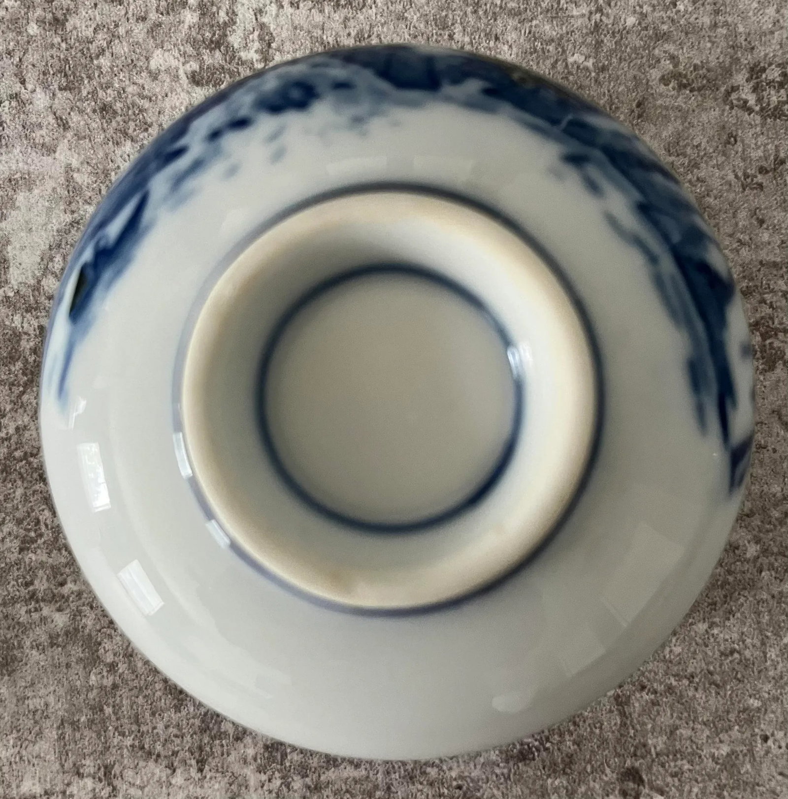 20th Century Hand-Painted Imperial Japanese Tea Cups- a Pair - 5