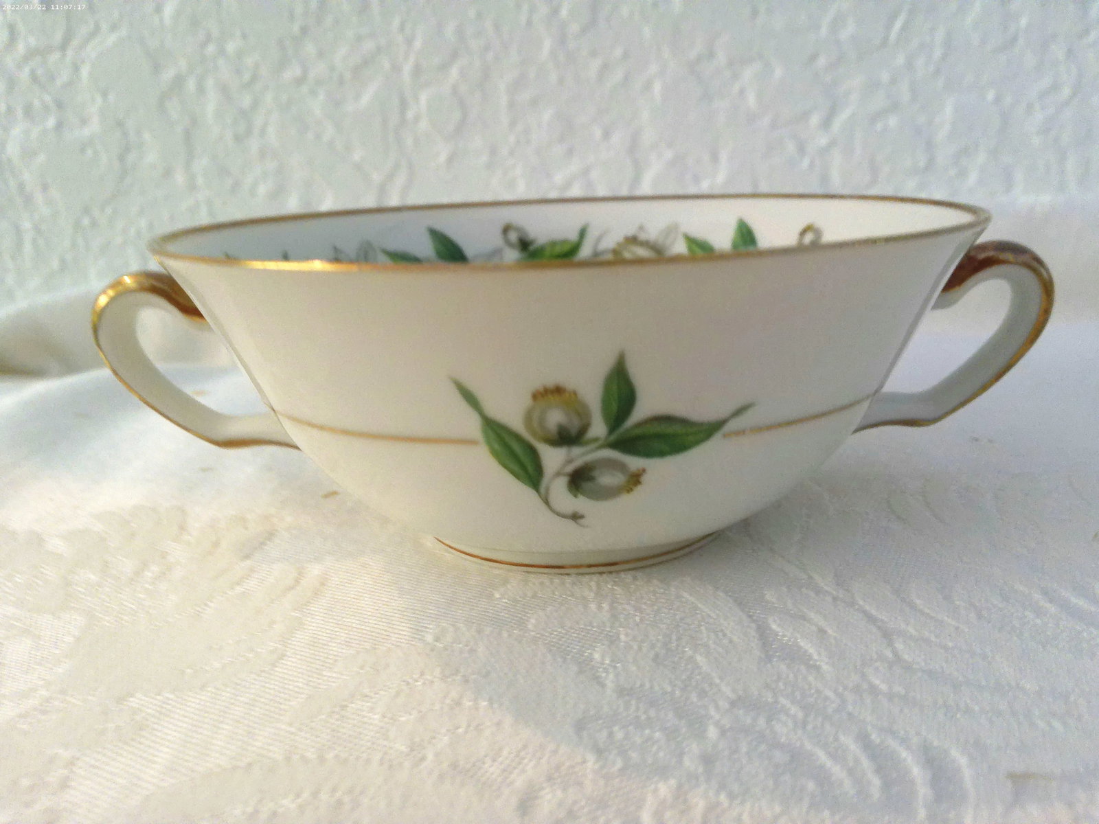 Mid-Century Hutschenreuther German Consume Bowls, Set of 8 - 5