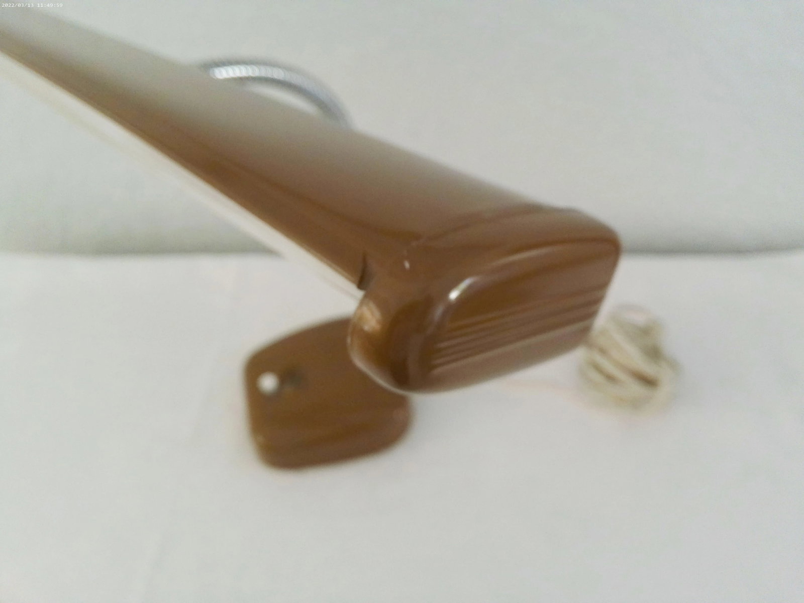 Mid-Century Brown Airplane Desk Lamp - 3