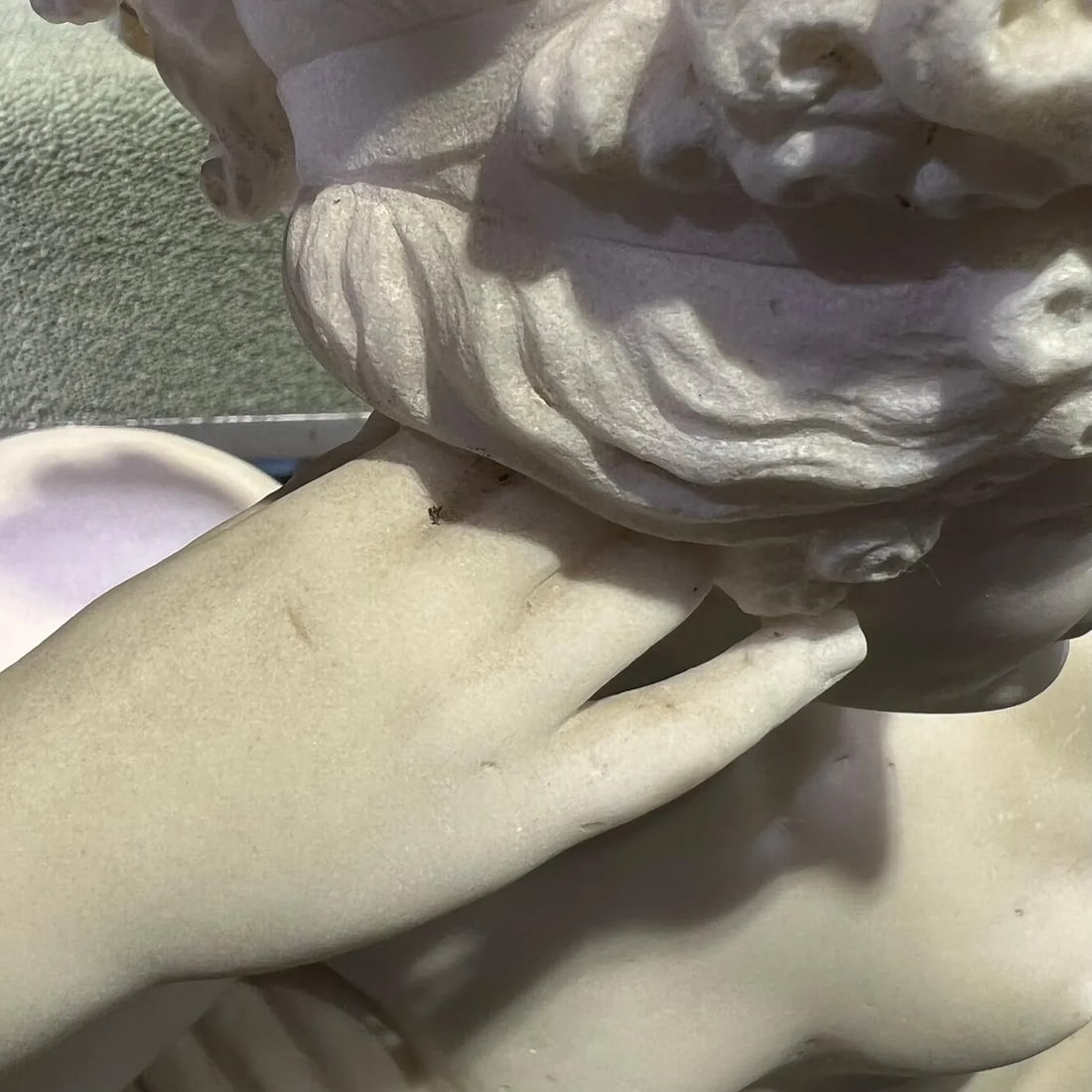 Pauline Bonaparte as Venus Victrix Marble Sculpture After Antonio Canova - 3