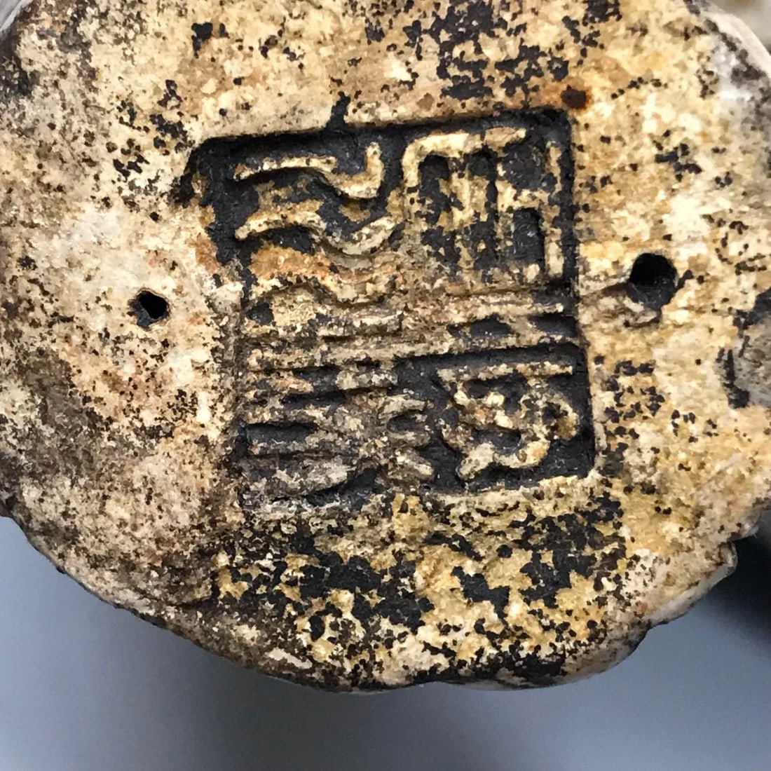 Early 1900s Antique Shiwan Lohan on an Elephant - 11