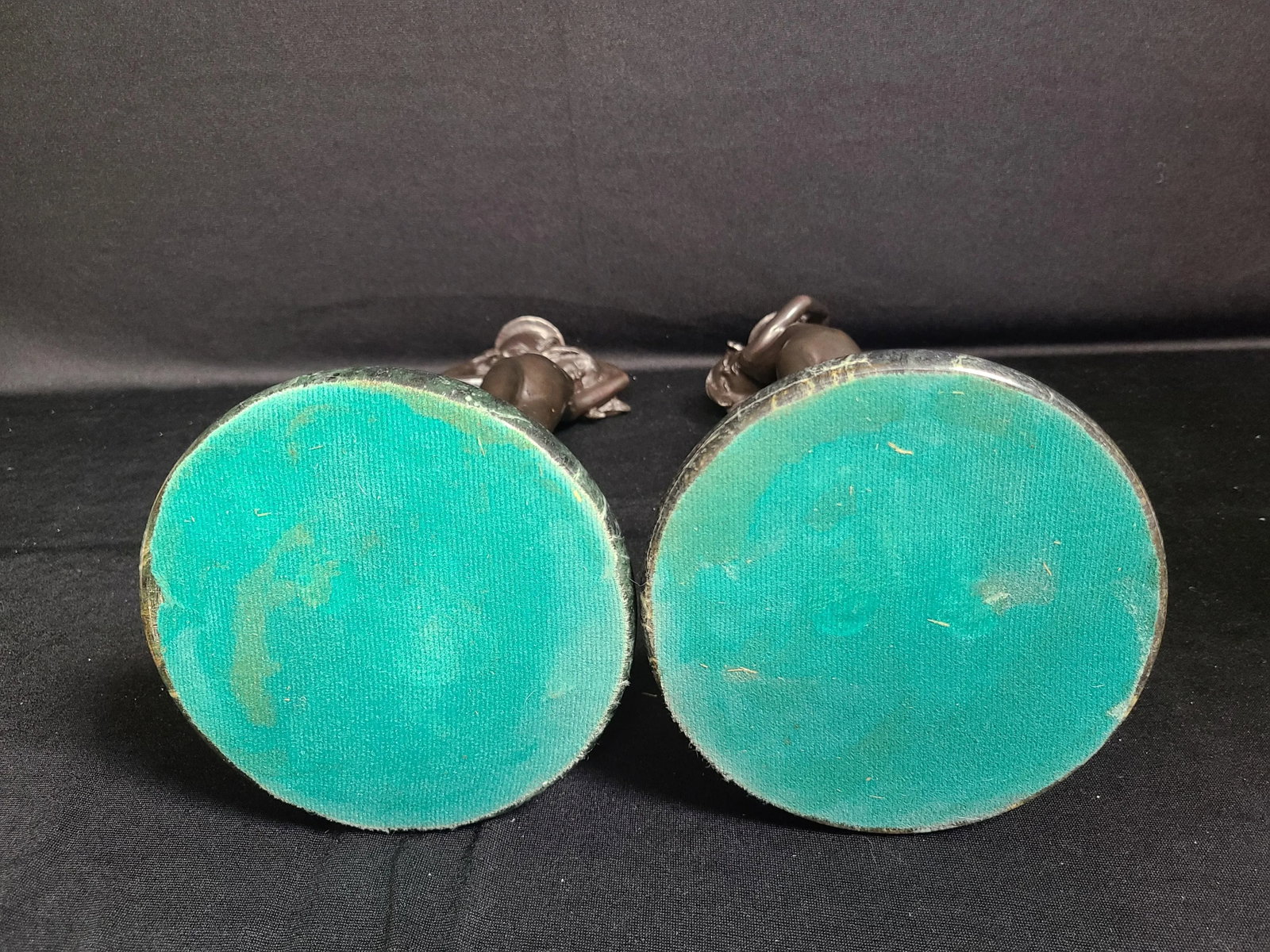 1910s Edward McCartan Bronze Sculpture Art Nudes on Marble Base Candlestick Holders- a Pair - 12