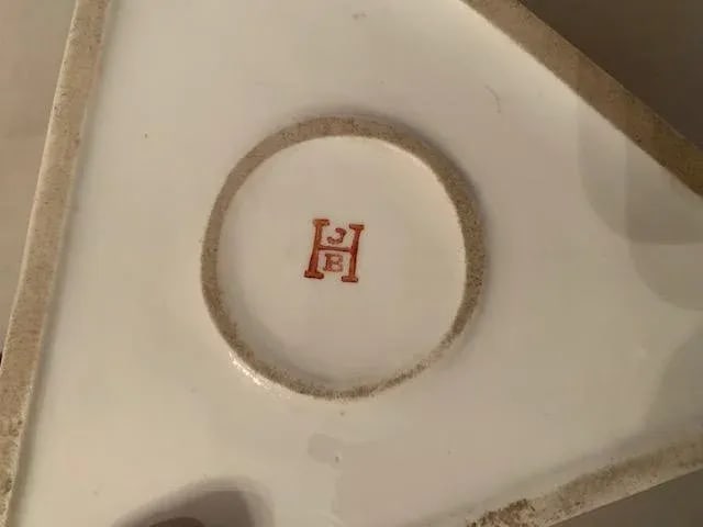 Mid 19th Century Antique French Haviland Porcelain Jewelry Box - 4