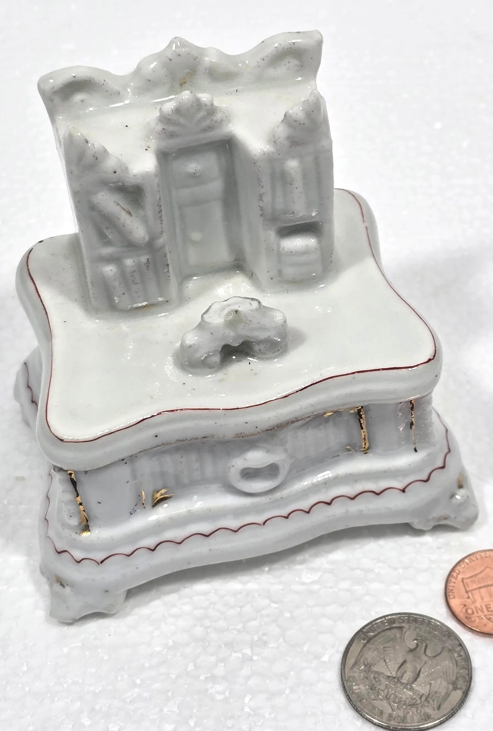 Mid 19th Century Victorian Conta & Boehme German Porcelain Fairing Boxes - Set of 15 - 6