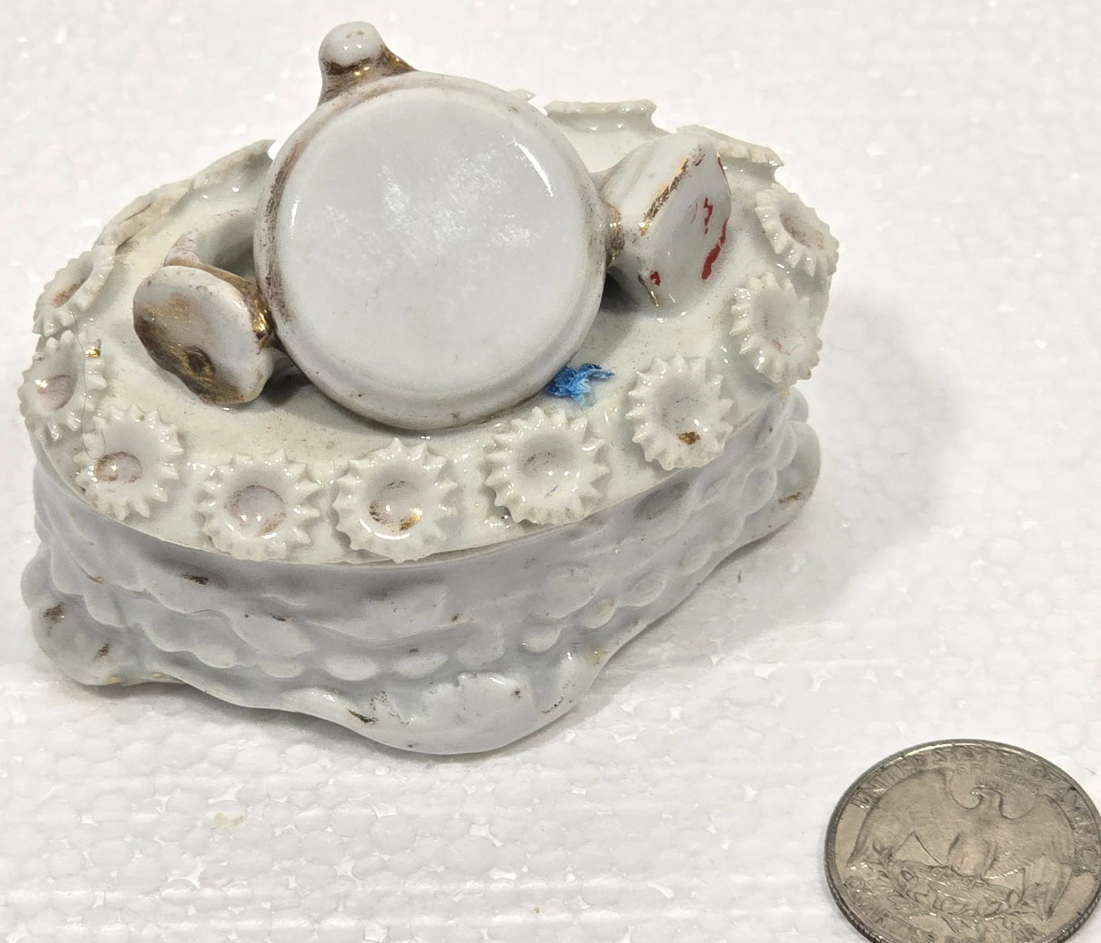 Mid 19th Century Victorian Conta & Boehme German Porcelain Fairing Boxes - Set of 15 - 8