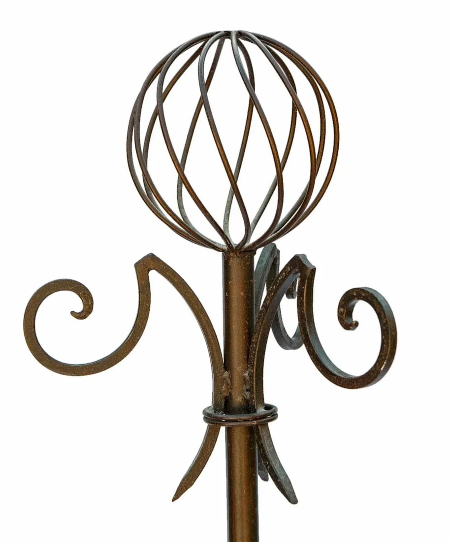 Late 20th Century Wrought Iron Hat & Coat Rack - 6