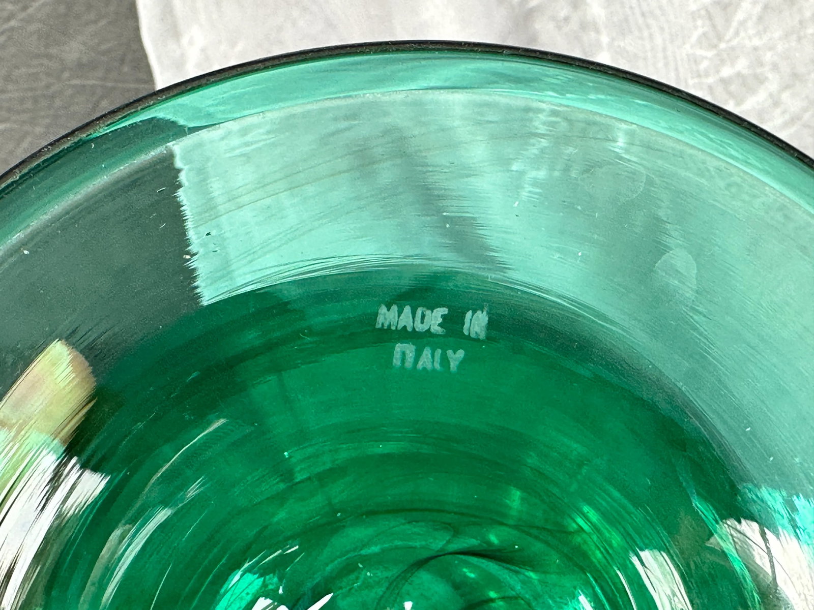 Hand Blown Italian Art Glass Vase - 11