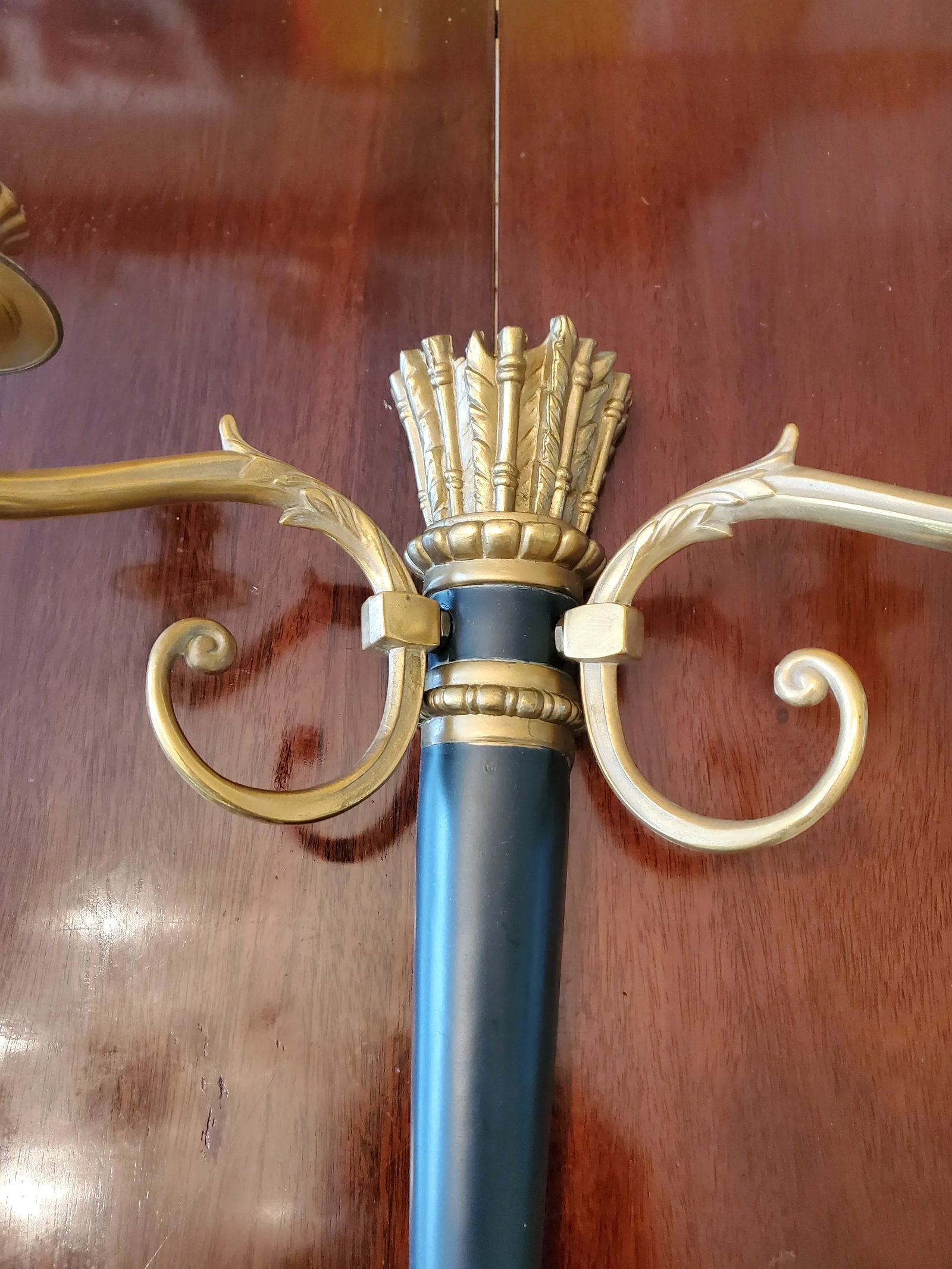 Vintage Mid-Century Hollywood Quiver Sconces - a Pair - 3