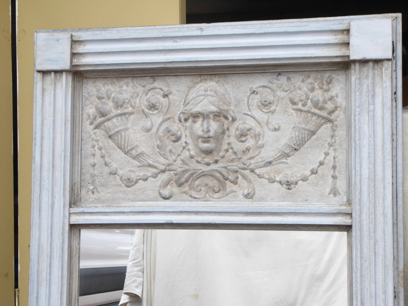 Vintage Large Empire Style Mirror - 2