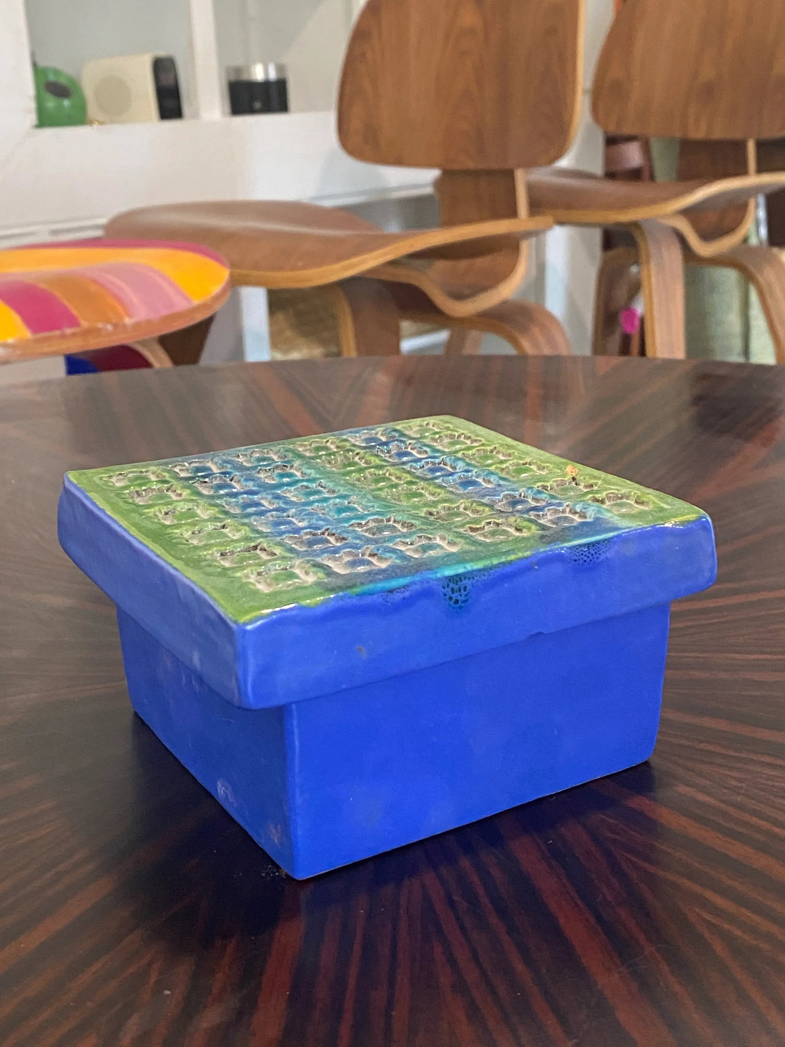 Ceramic Box by Aldo Londi for Bitossi, Italy Circa 1960s - 4