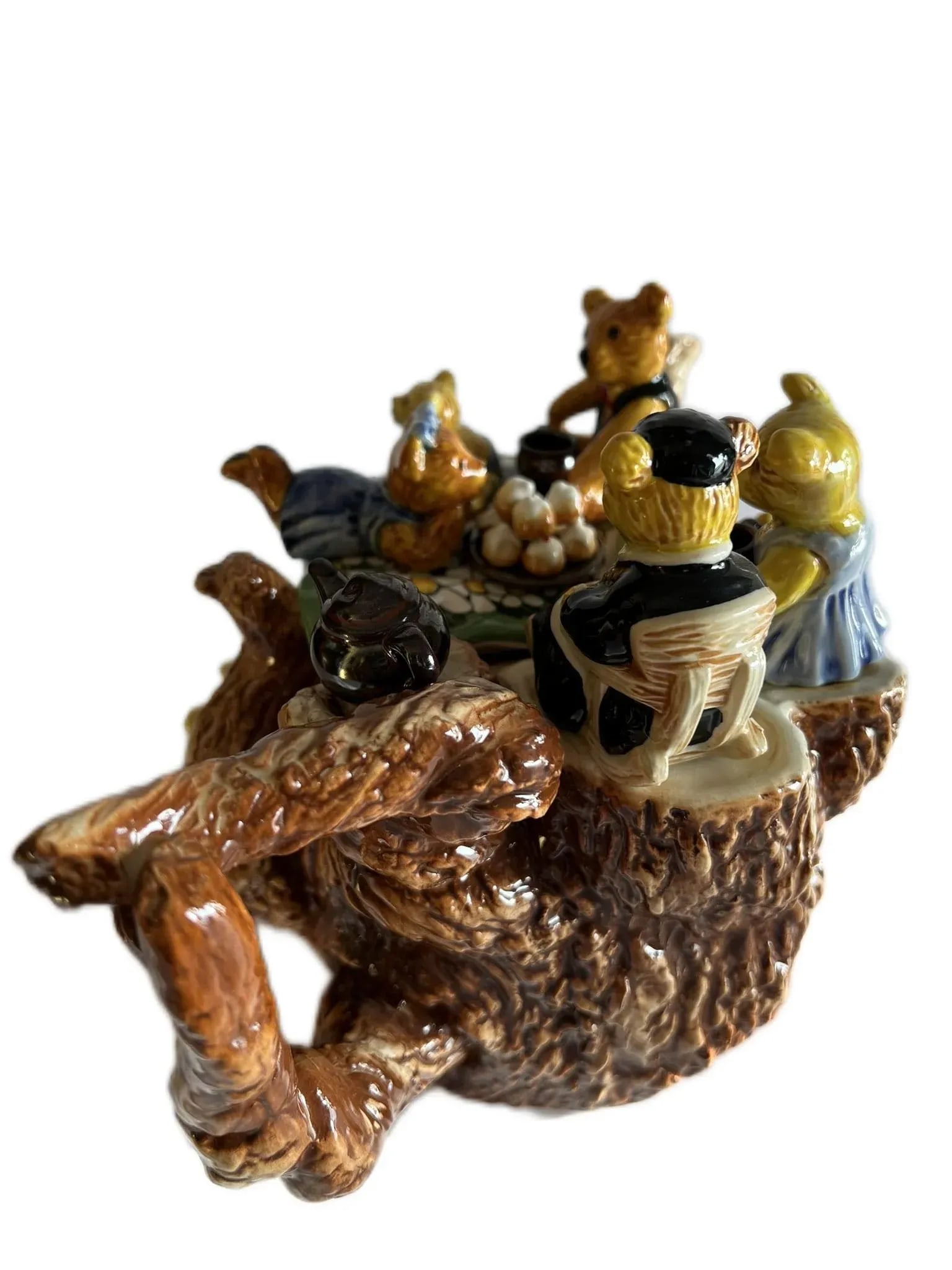 Vintage Paul Cardew's Ceramic Teapot "Teddy Bears Picnic" - 3