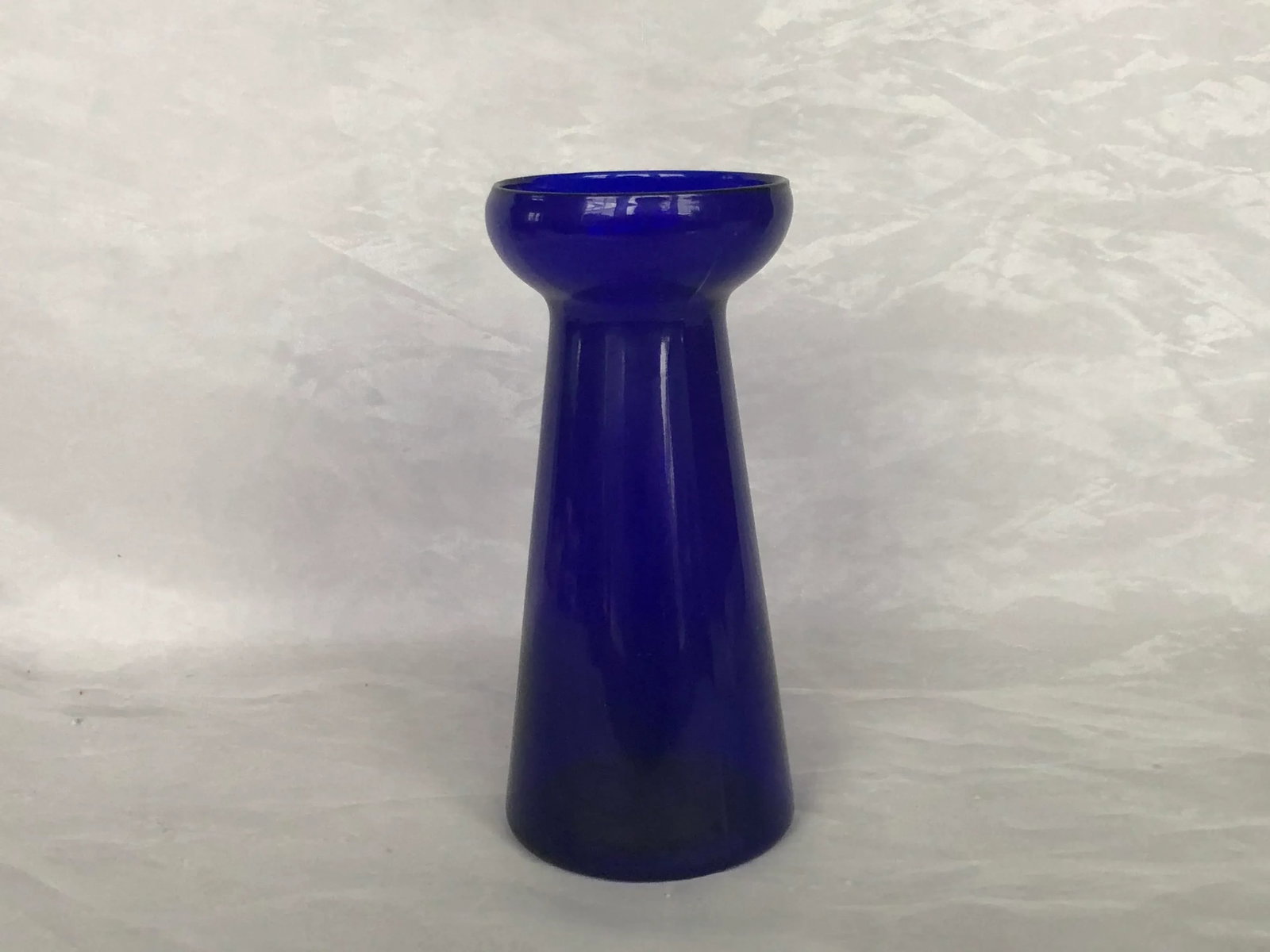 Cobalt Blue Glass Hyacinth Vase - 6