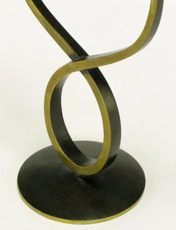 Rena Rosenthal Brass Double Arm Candelabra - 8
