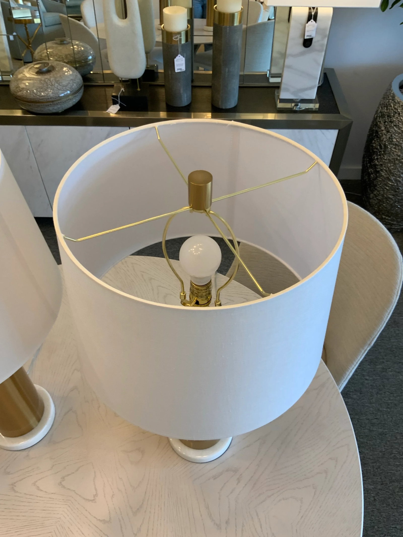 Pair of Elishaw Lamps - 6