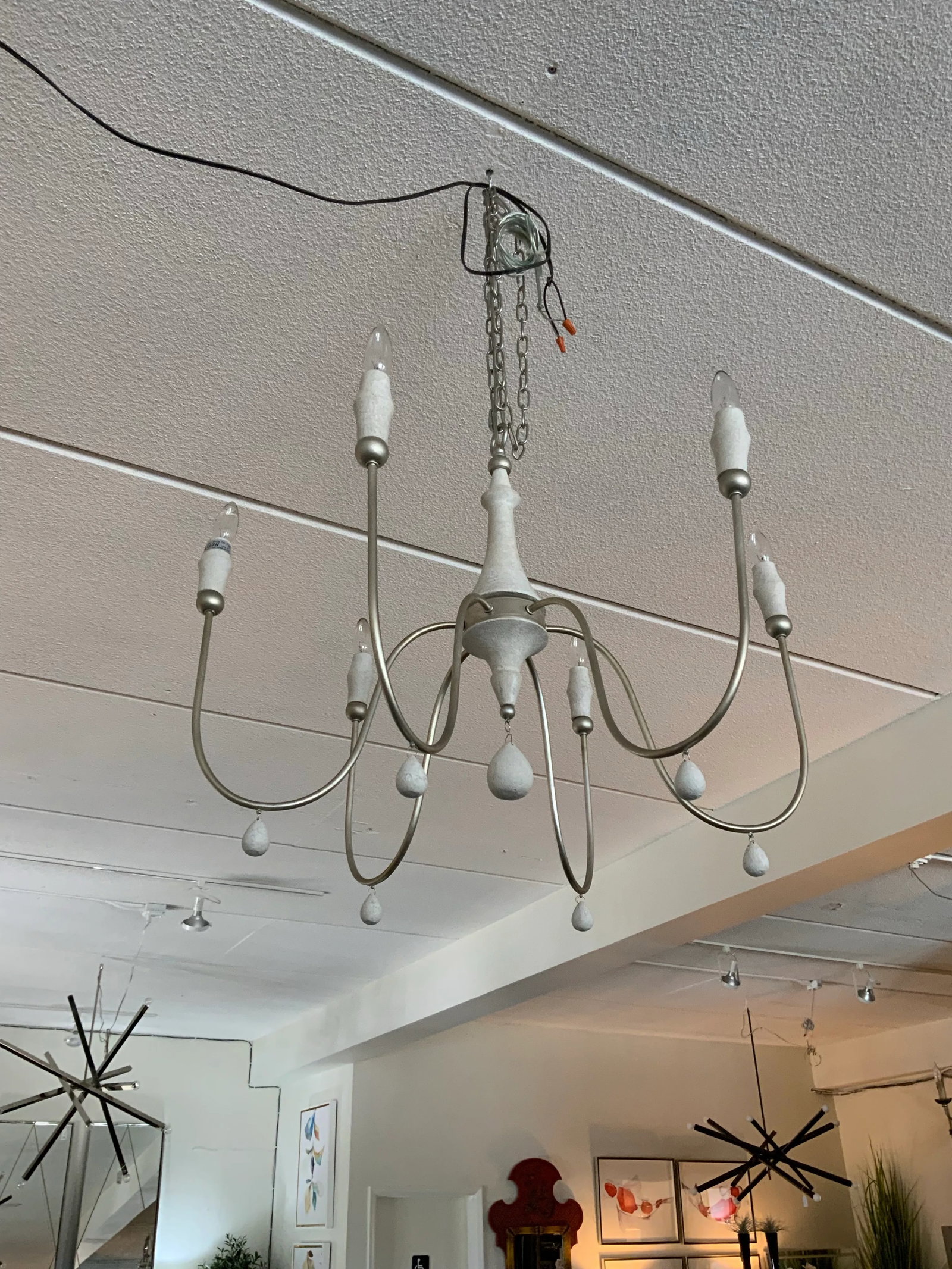 Clay Chandelier - 3
