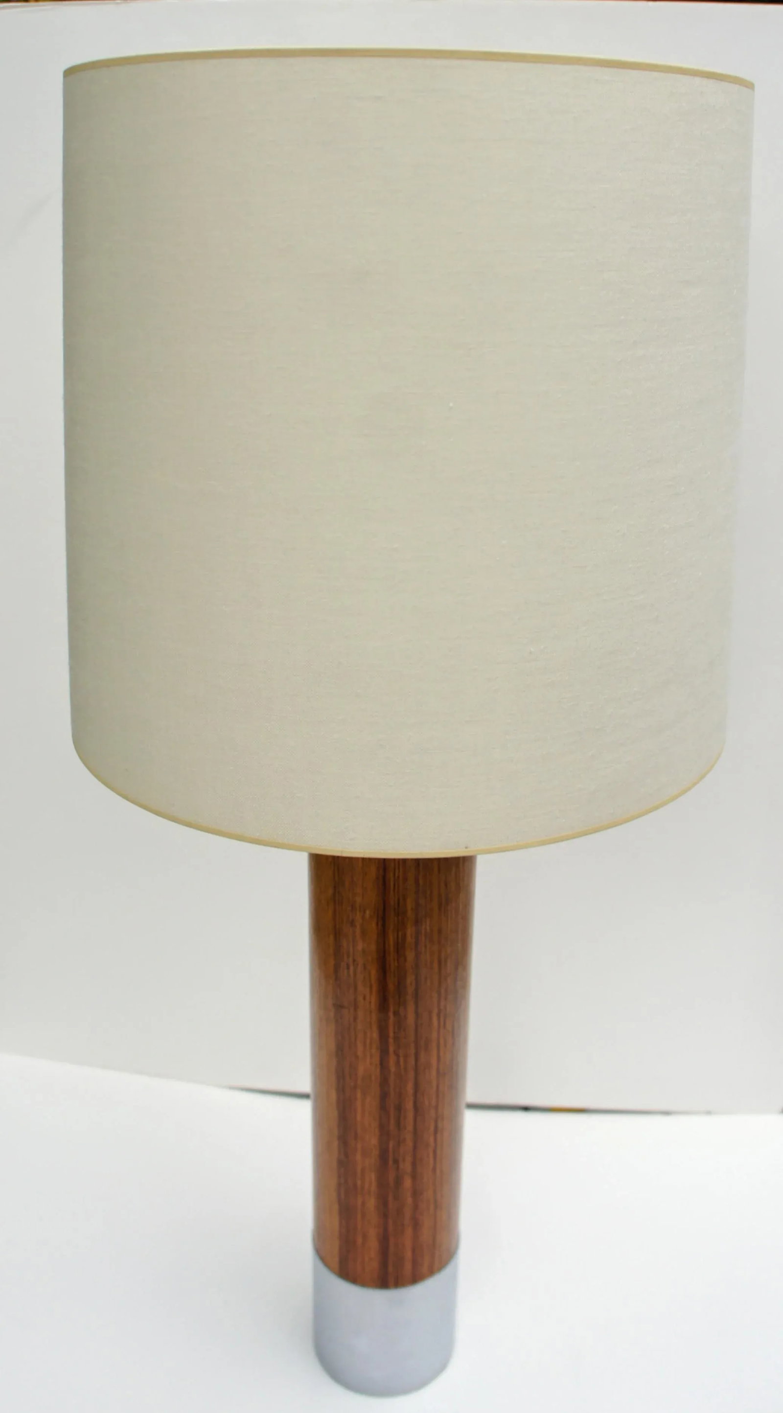 1970s Mod Lightolier Column Table Lamp - 3