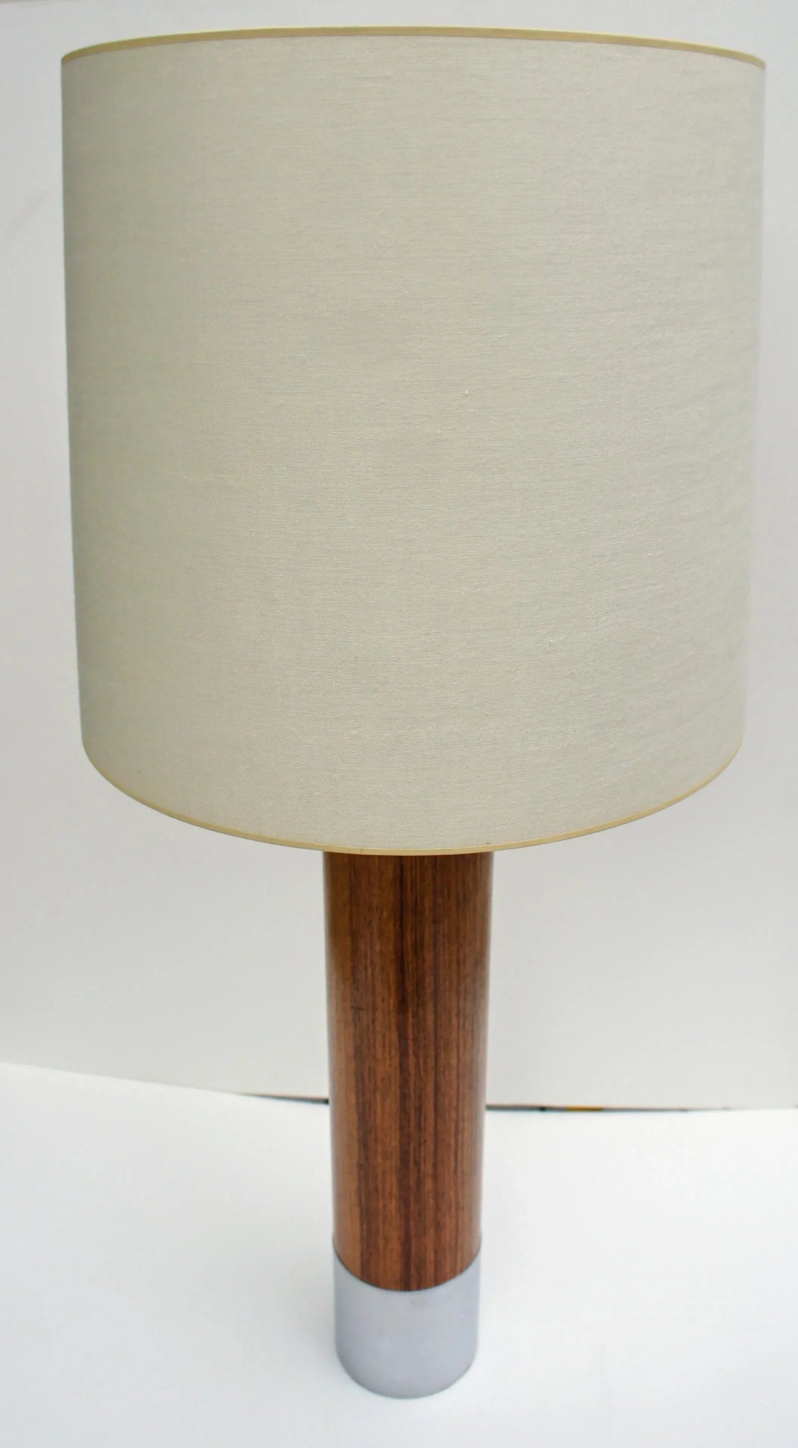 1970s Mod Lightolier Column Table Lamp - 4