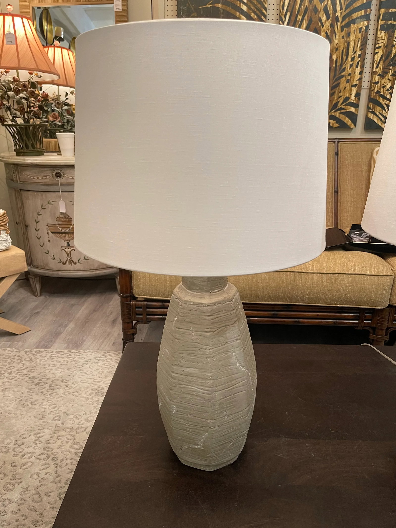 Pair of Gray Lamps - 3