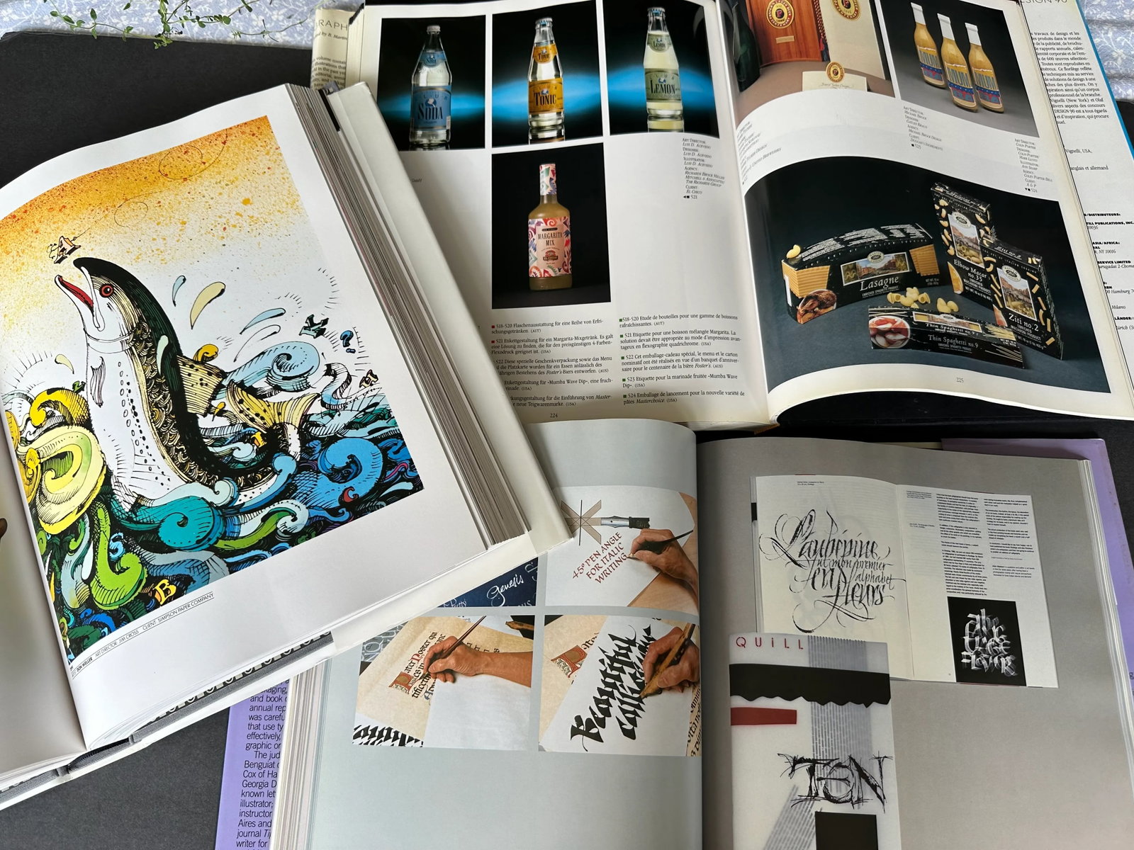 Graphic Design and Typography Coffee Table Book Set - 10