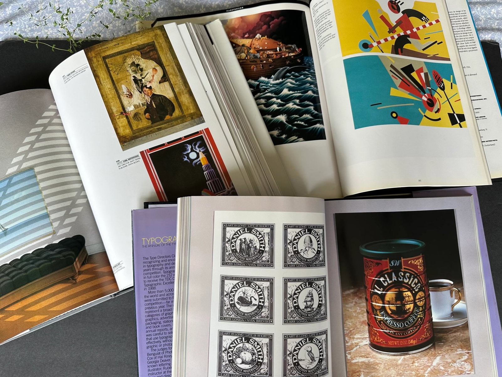 Graphic Design and Typography Coffee Table Book Set - 9