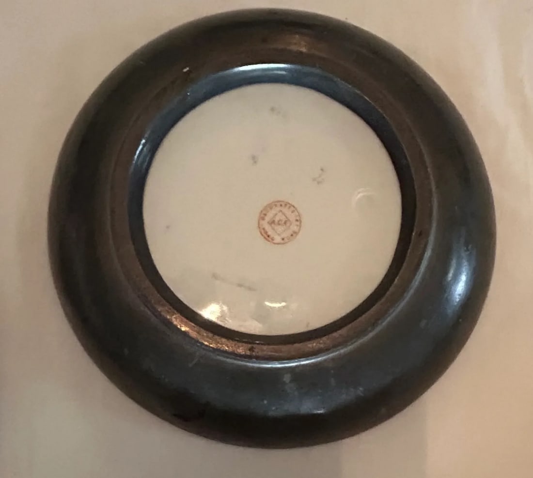 Delicate Pink Japanese Floral Themed Decorative Wall Plate Curation-Set of 11 - 5