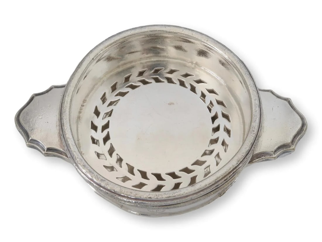 1940s Mappin & Webb for P & O Cruise Liner Chilled Butter Dish - 4