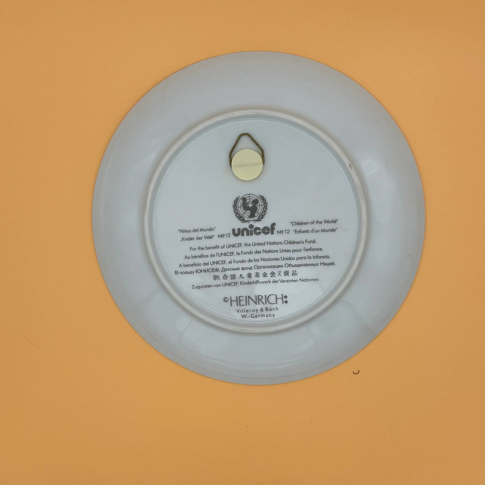 Vintage Unicef and Villeroy & Boch Children of the World Plates- Set of 4 - 11