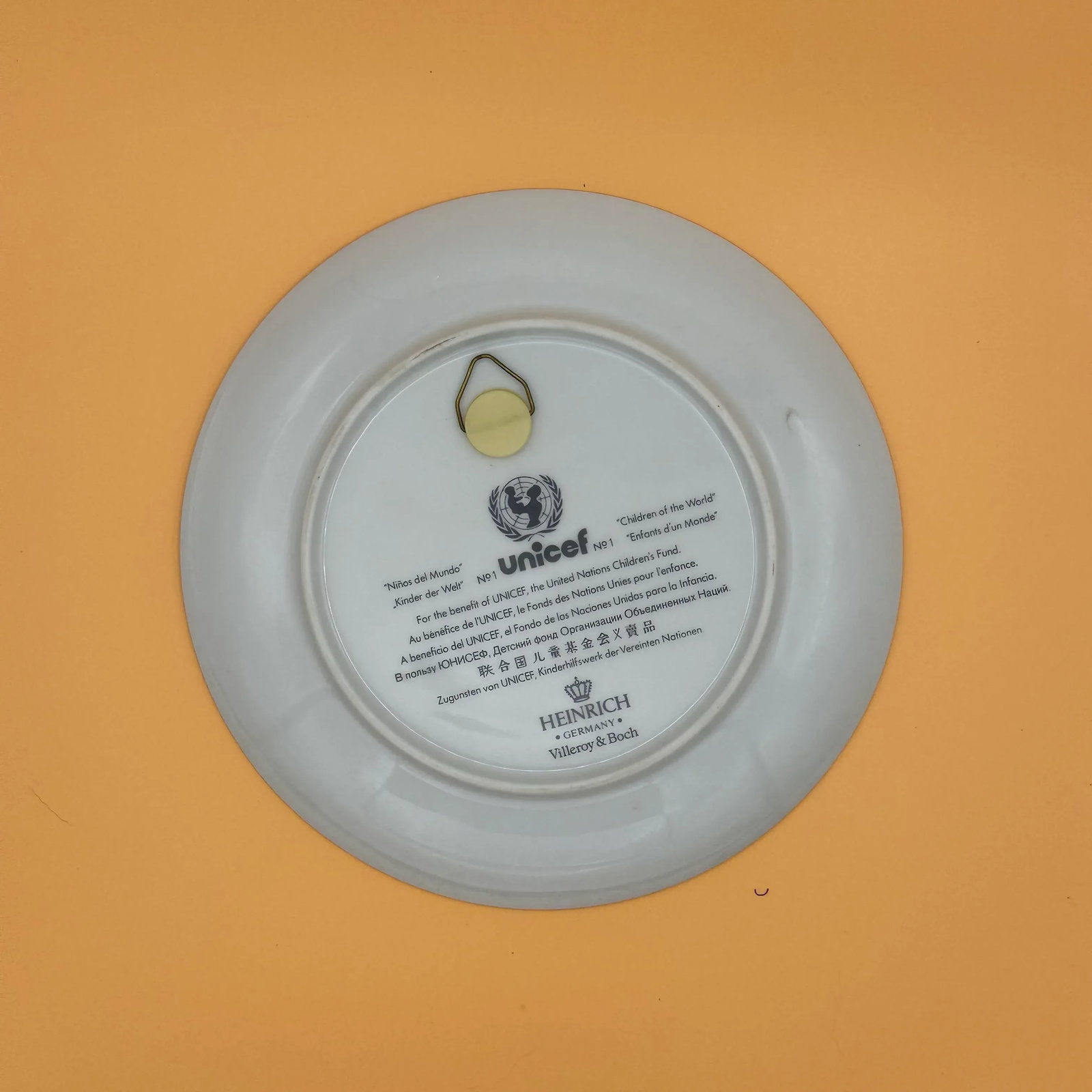 Vintage Unicef and Villeroy & Boch Children of the World Plates- Set of 4 - 12