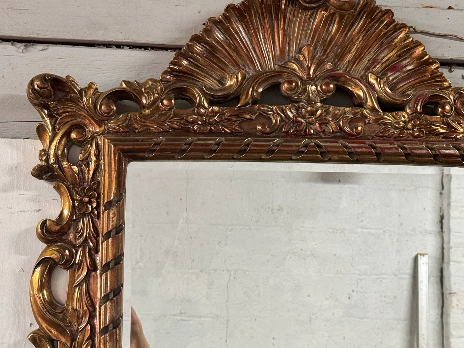 Mid 20th Century French Regency Style Gilt Mirror - 2