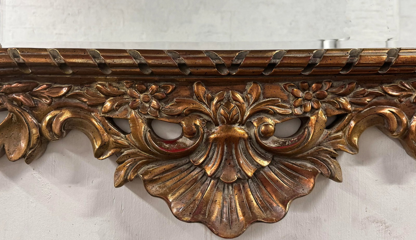 Mid 20th Century French Regency Style Gilt Mirror - 4