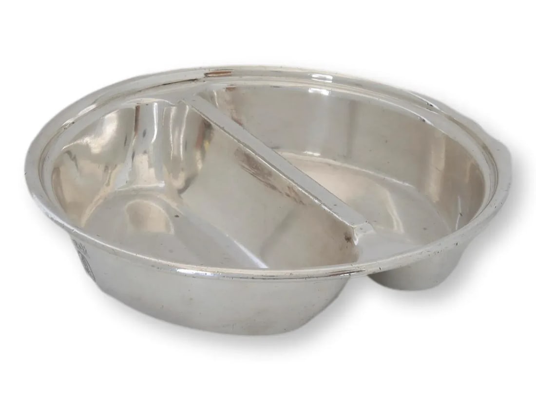 1960s Mappin & Webb for P & O Cruise Liner Hotelware Divided Serving Dish - 4