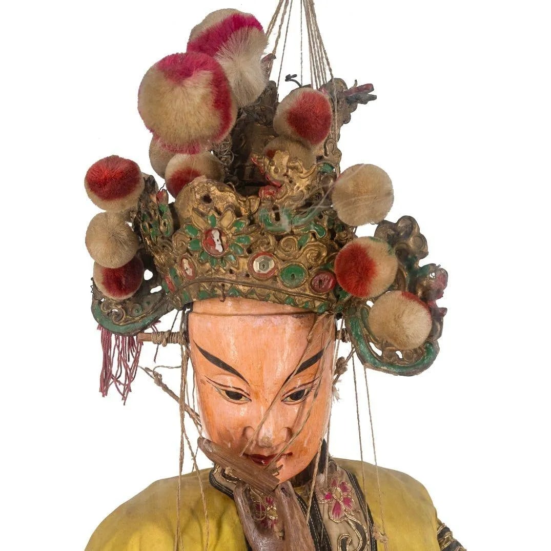 Large Antique Chinese Ceremonial Marionette - 2