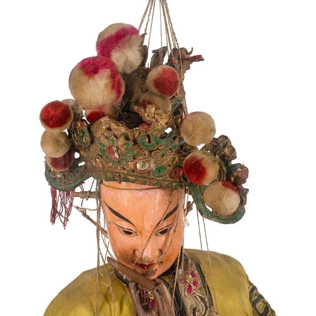 Large Antique Chinese Ceremonial Marionette - 3