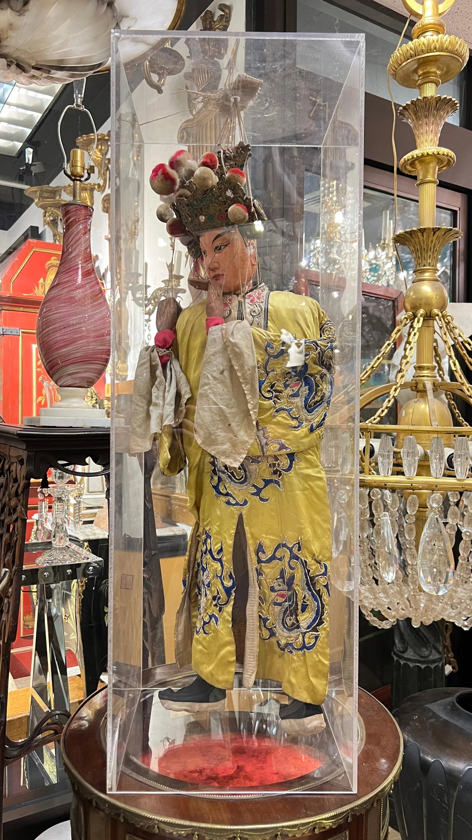 Large Antique Chinese Ceremonial Marionette - 5