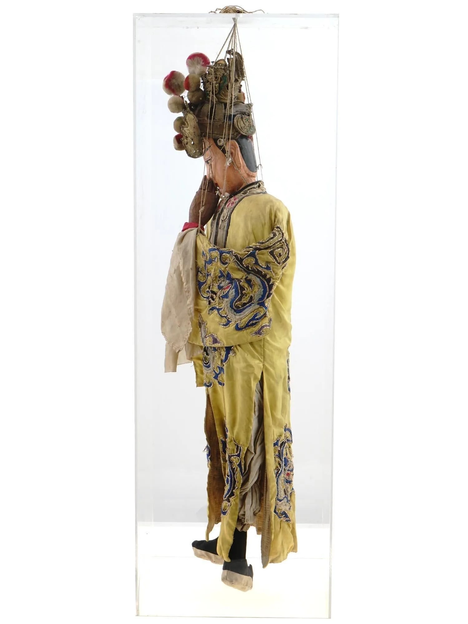 Large Antique Chinese Ceremonial Marionette - 8