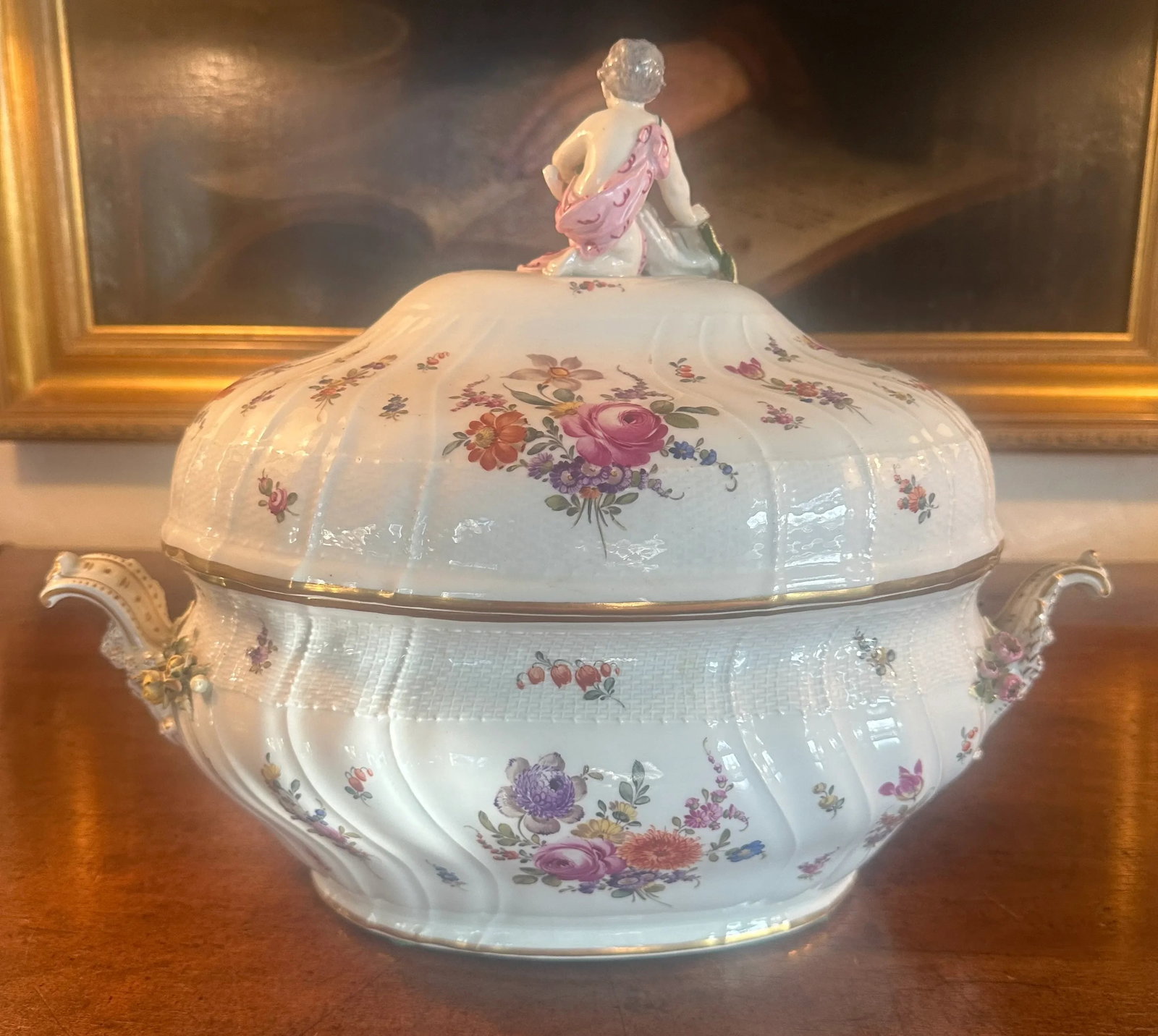 Late 18th Century Kpm Porcelain Toureen in the Meisen Taste - 2