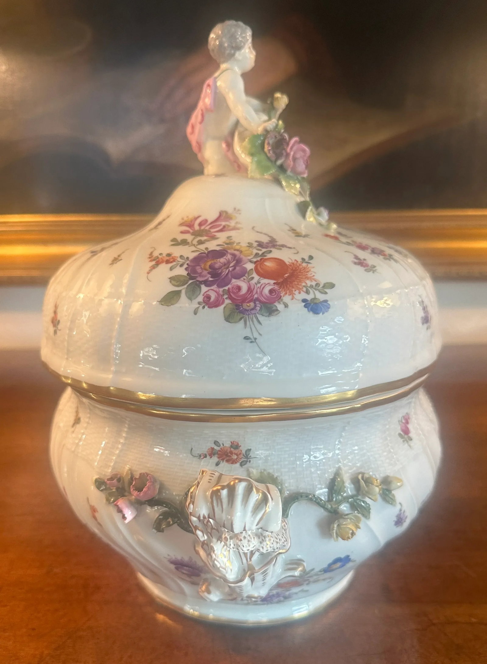 Late 18th Century Kpm Porcelain Toureen in the Meisen Taste - 3