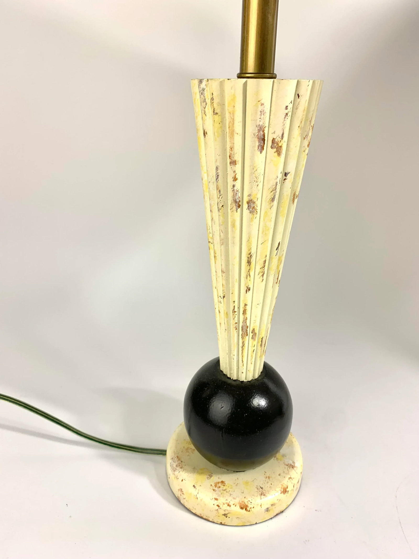 1980s Ethan Allen Postmodern Memphis Style Lamps - a Pair - 3