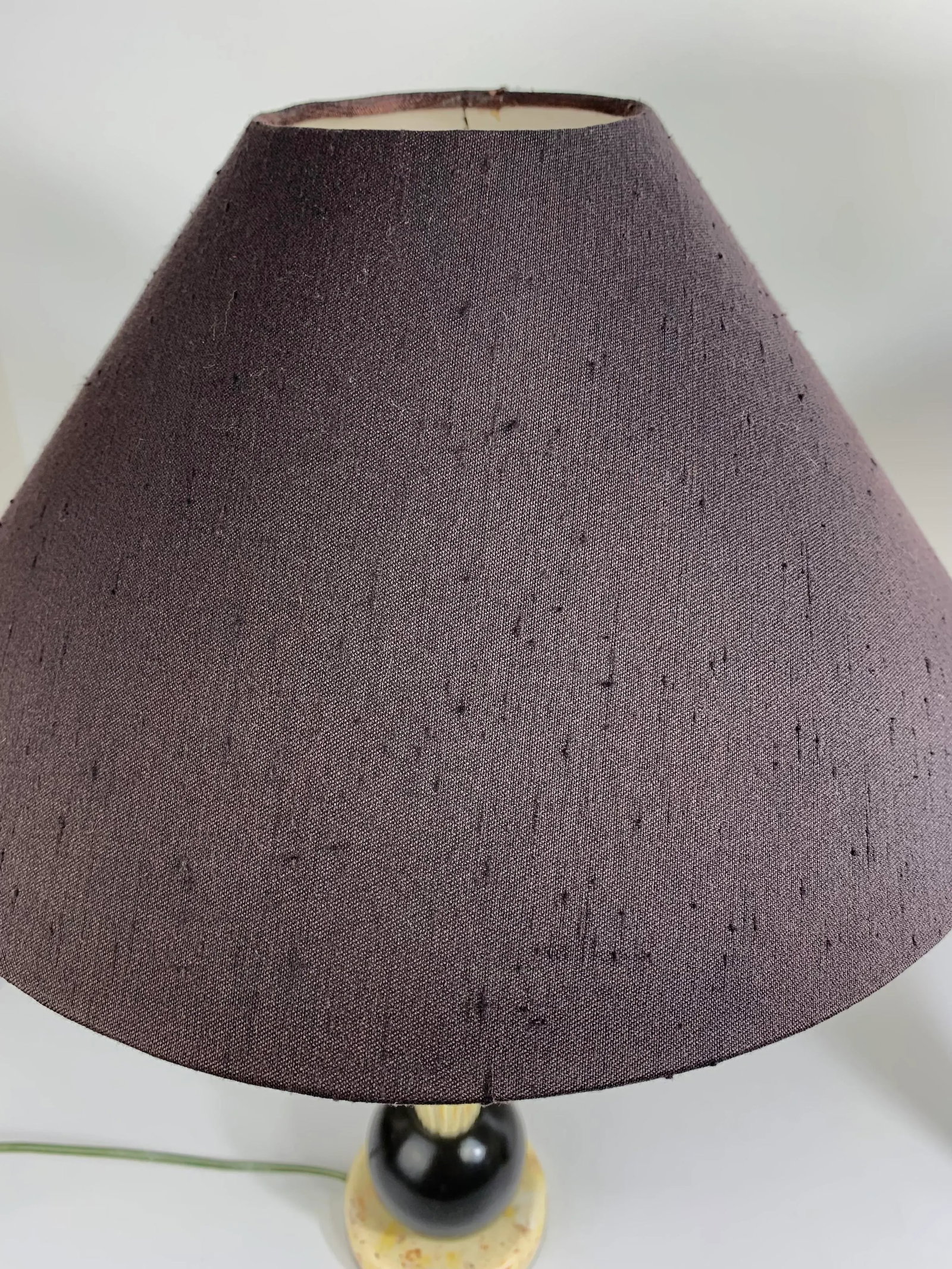 1980s Ethan Allen Postmodern Memphis Style Lamps - a Pair - 5