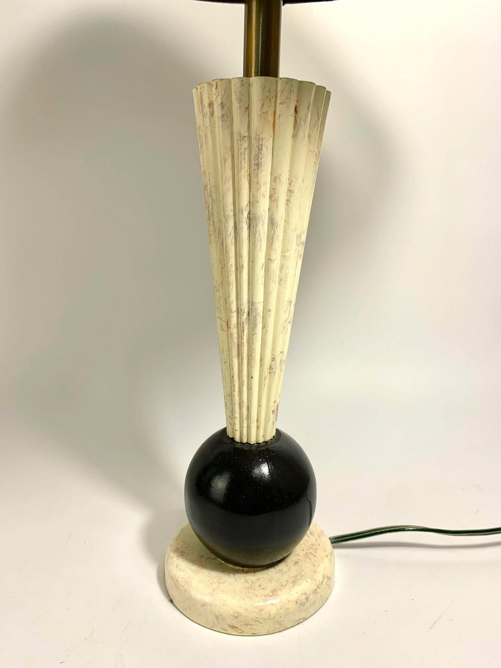 1980s Ethan Allen Postmodern Memphis Style Lamps - a Pair - 8